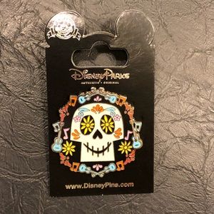 Disney Parks Pixar Coco Sugar Skull Trading Pin